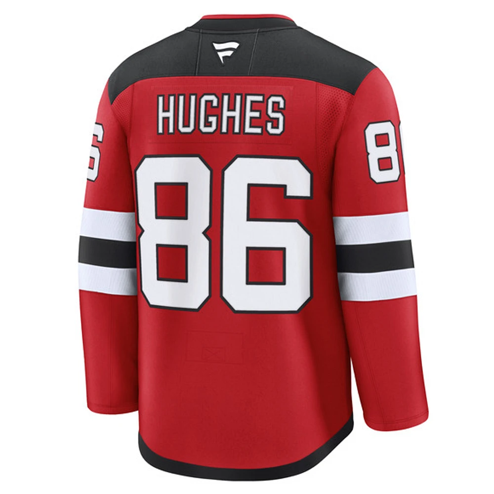 Premium Devils Hughes - Chandail de hockey réplique pour adulte
