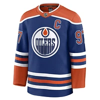 Premium Oilers McDavid - Chandail de hockey réplique pour adulte