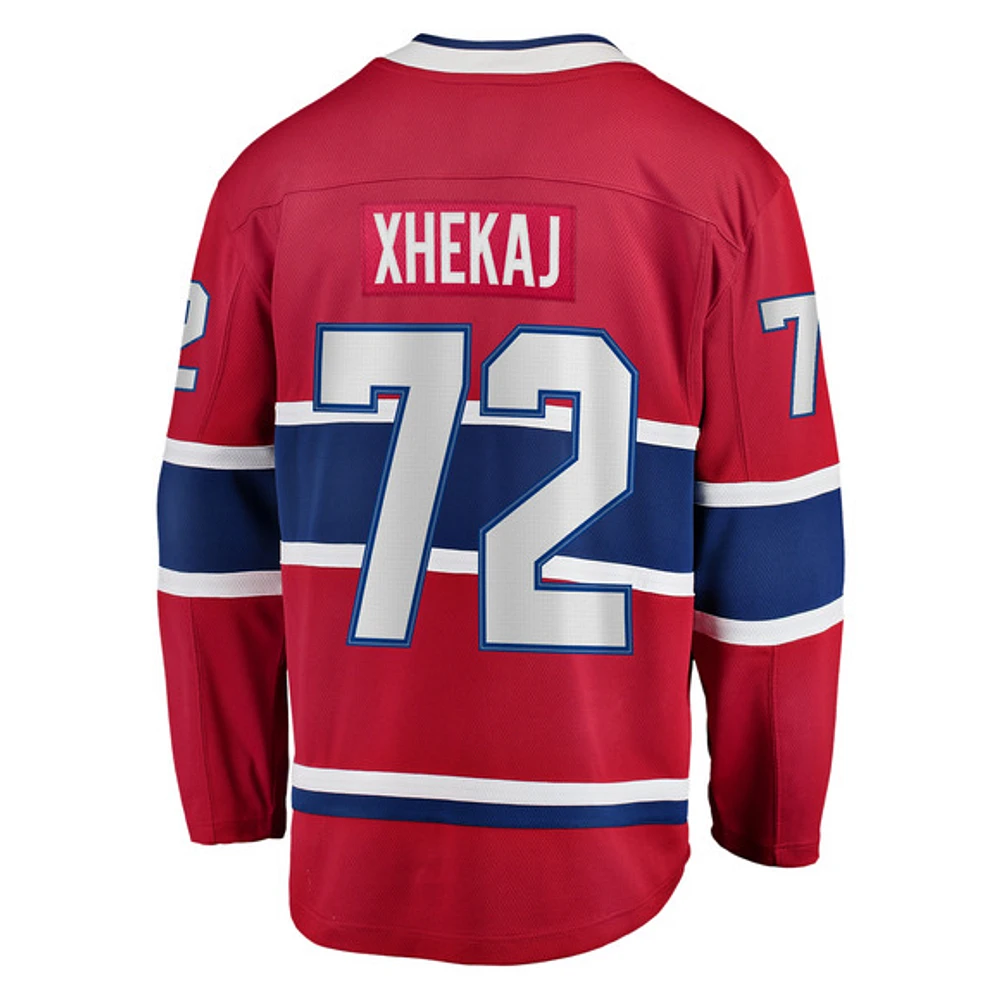 Breakaway Canadiens Xhekaj - Jersey de hockey la LNH