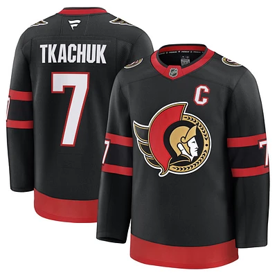 Premium Sénateurs Tkachuk - Chandail de hockey réplique pour adulte