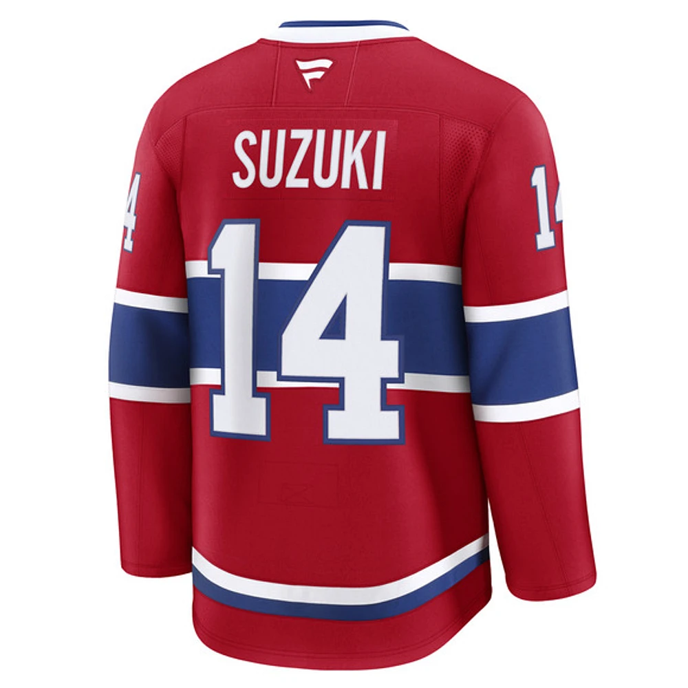 Premium Canadiens Suzuki - Chandail de hockey réplique pour adulte