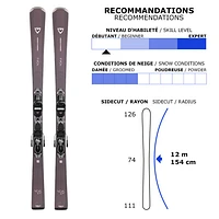 Nova 4/Xpress 10 GW - Skis alpins de piste pour femme