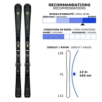 Nova 10/Xpress11 GW - Skis alpins de piste pour femme