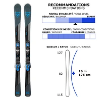 Experience 82 BSLT/Xpress 11 GW - Adult All Mountain Alpine Skis