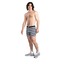 Vibe Freehand Stripe - Men's Fitted Boxer Shorts