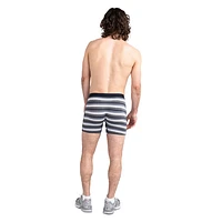 Vibe Freehand Stripe - Men's Fitted Boxer Shorts