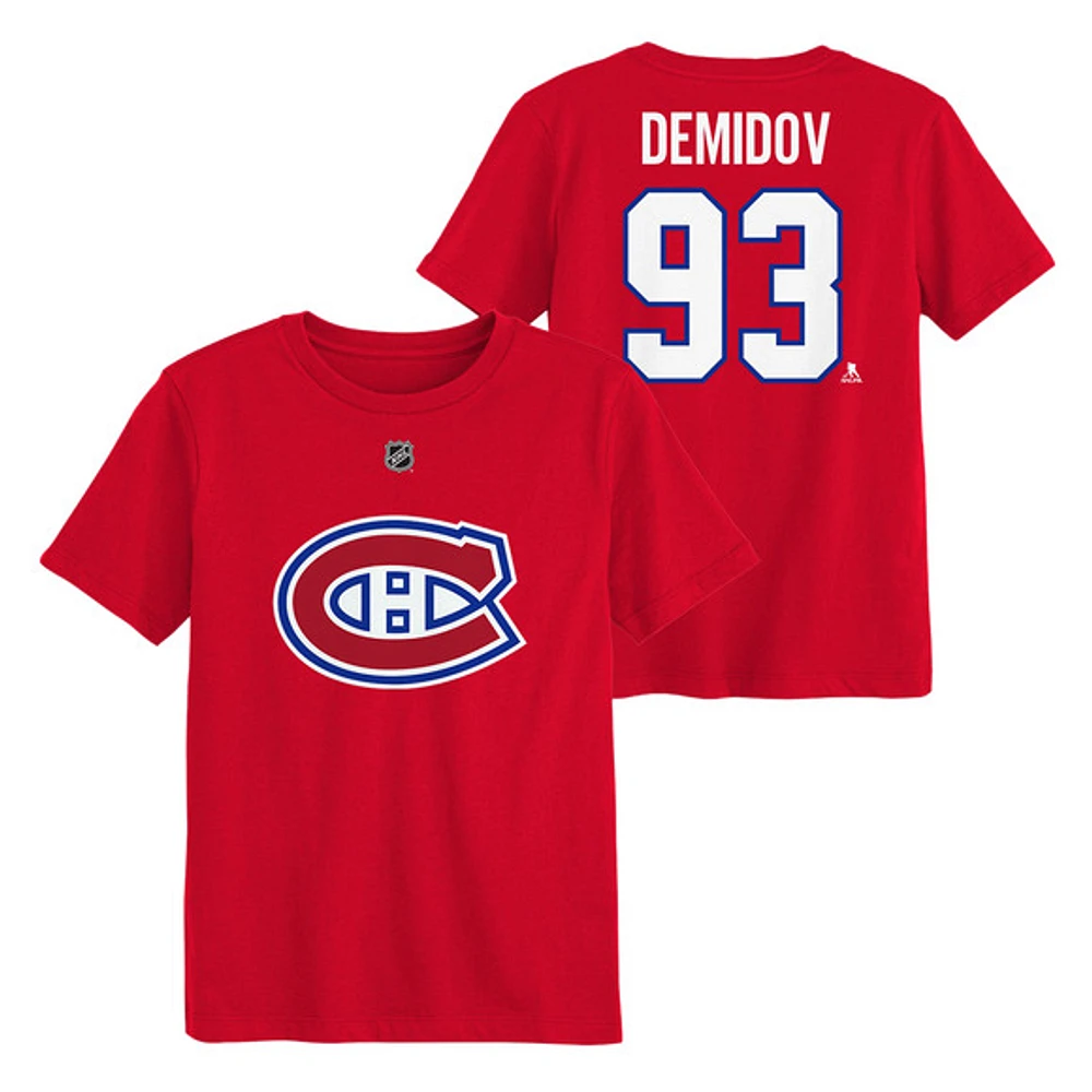 Ivan Demidov Montreal Canadiens - Kids' NHL T-Shirt