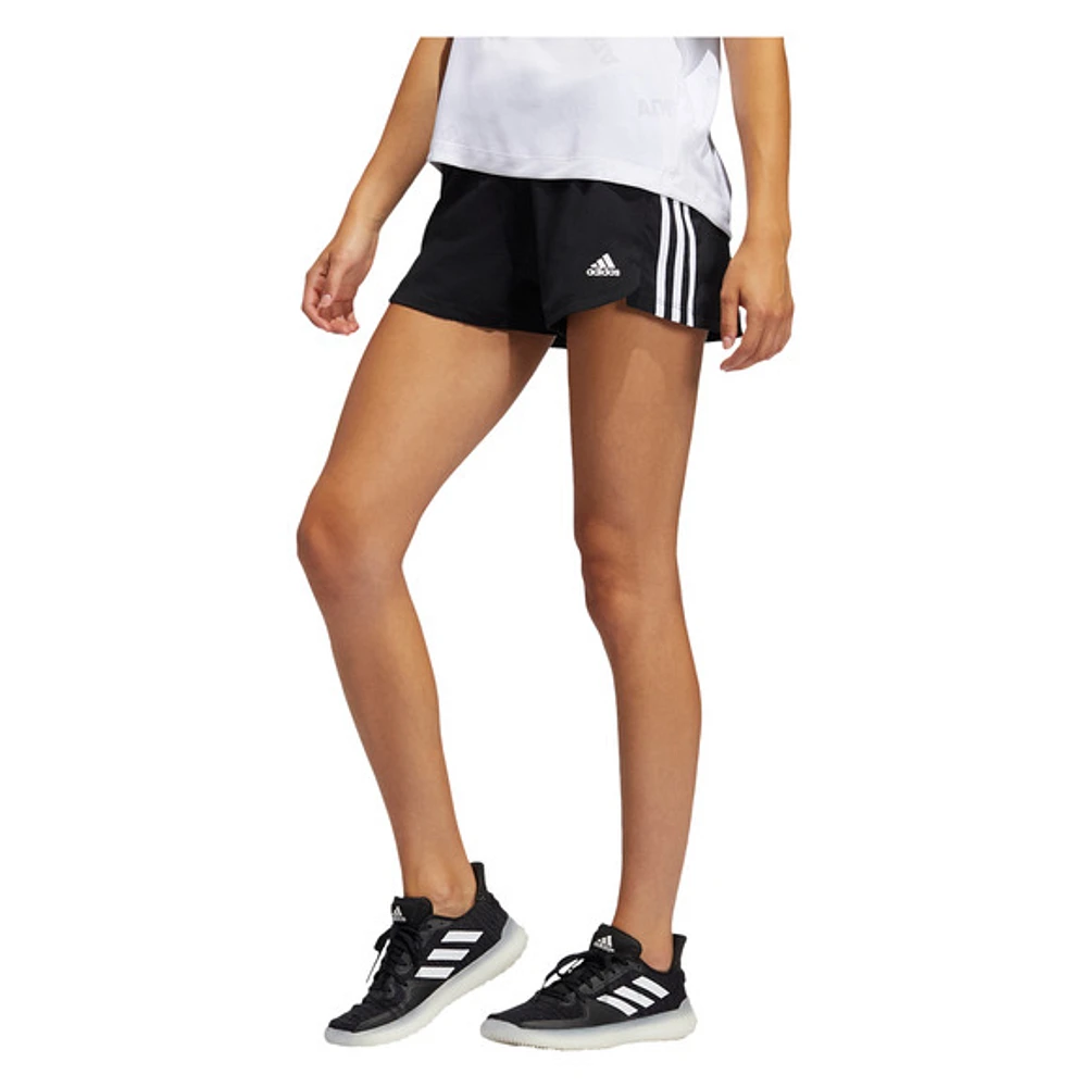 Pacer 3 Stripes Woven - Short d'entraînement pour femme