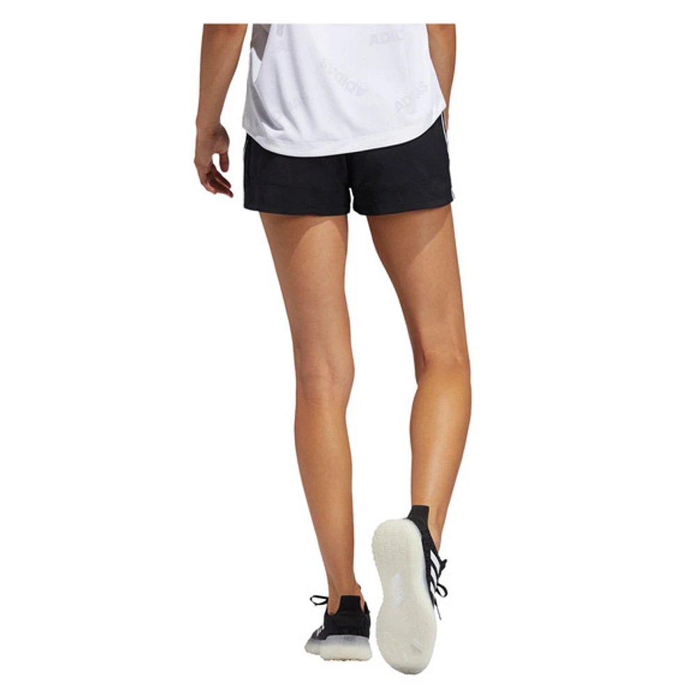 Pacer 3 Stripes Woven - Short d'entraînement pour femme