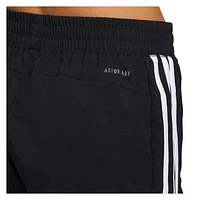 Pacer 3 Stripes Woven - Short d'entraînement pour femme