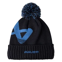 S24 Intarsia - Adult Cuffed Tuque with Pompom