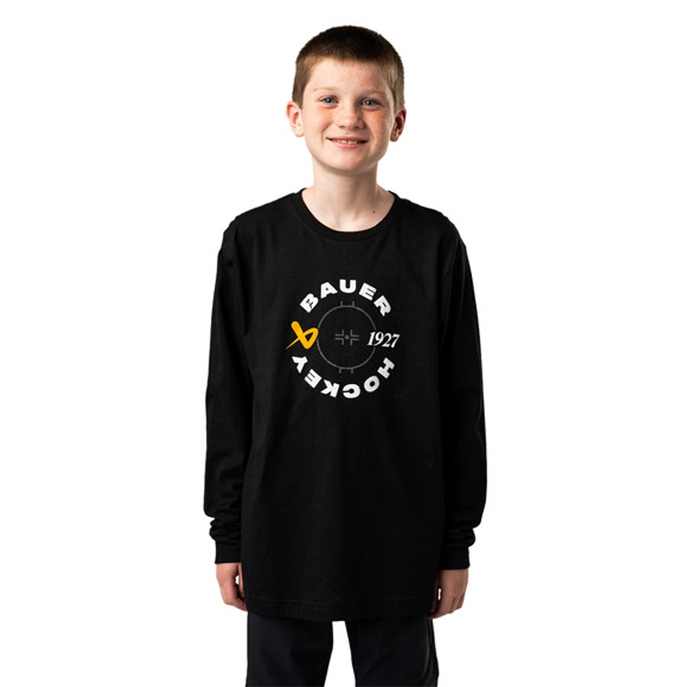 S24 Graphic Jr - Junior Long-Sleeved Shirt