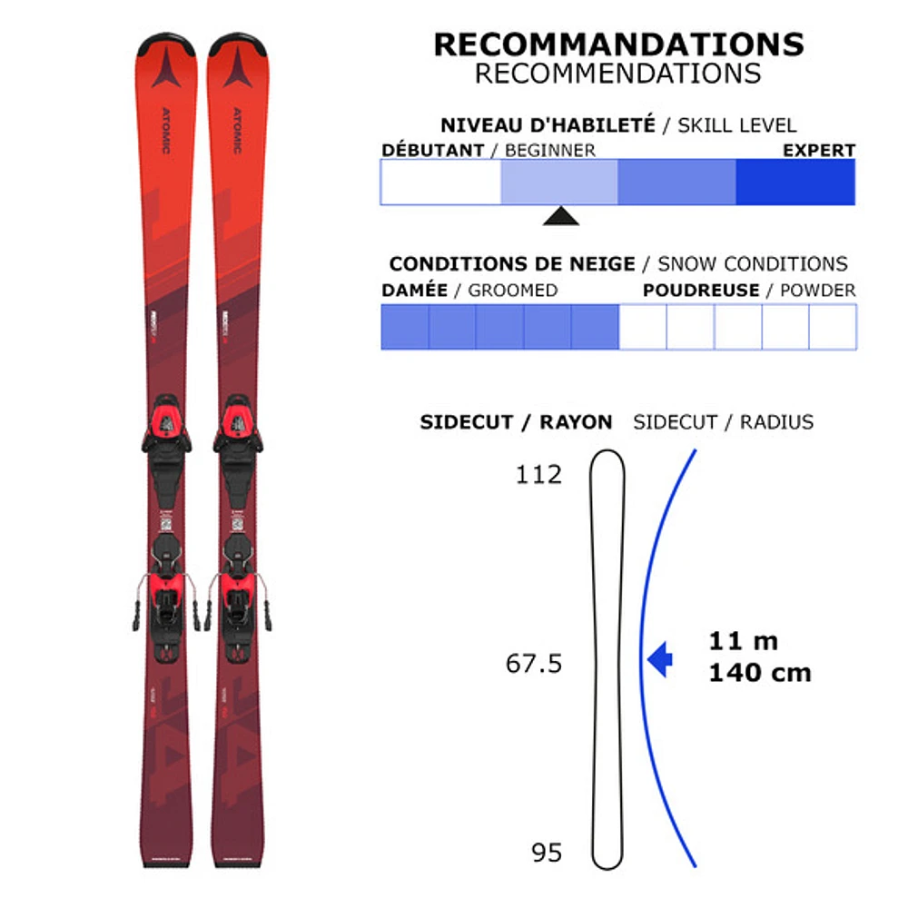 Redster J4 /L 6 GW - Junior Carving Alpine Skis