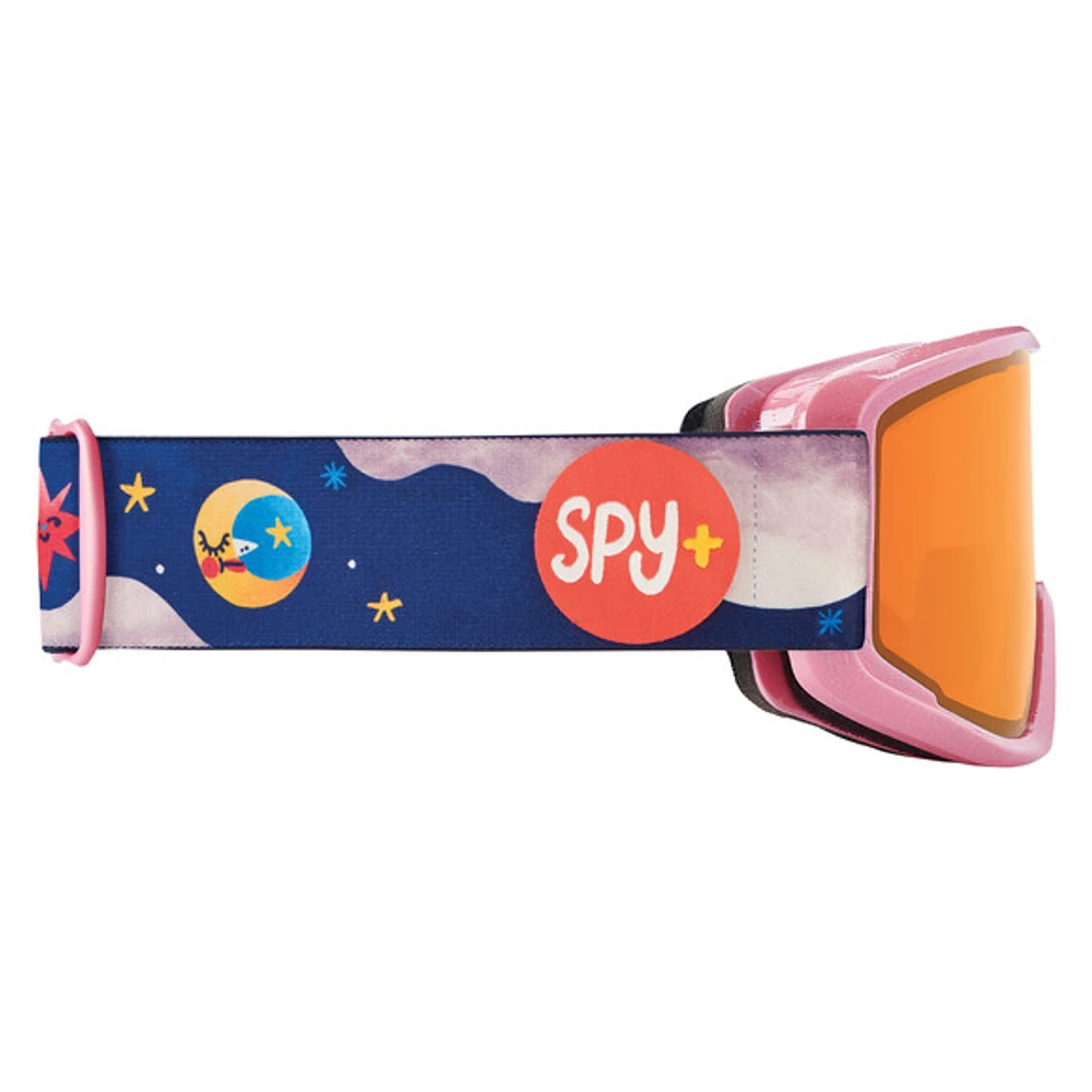 Crusher Elite SO Lazo/Low Light Persimmon - Lunettes de sports d'hiver pour junior