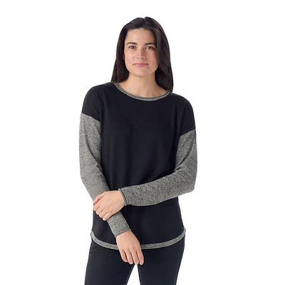 Shadow Pine Colorblock - Chandail en tricot pour femme