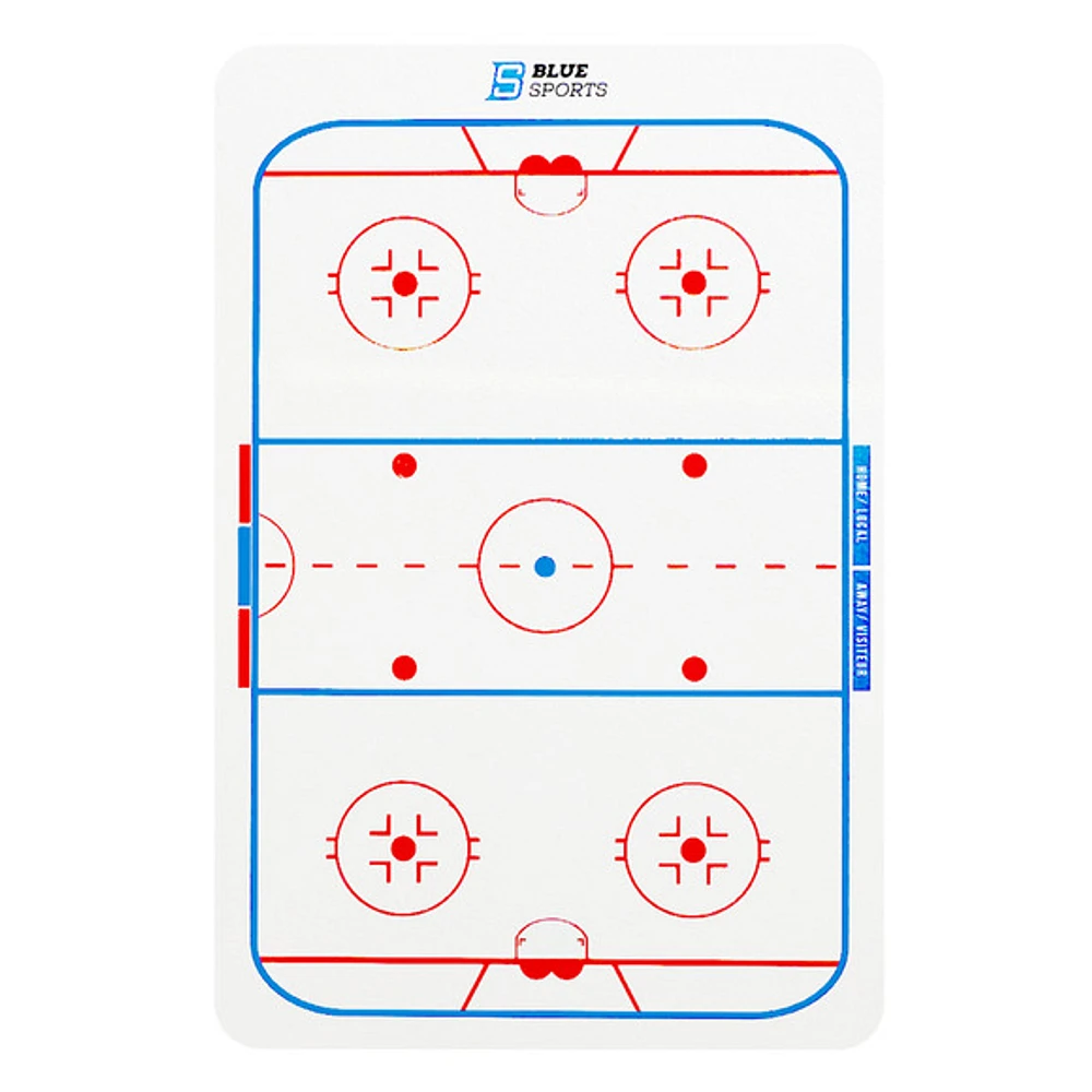 PHB (Format de poche) - Tableau pour entraîneur de hockey