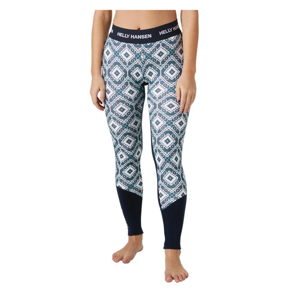 Lifa Merino Midweight Graphic - Women's Baselayer Pants