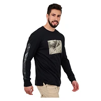 Baril Photo Print Ski - Men's Long-Sleeved Shirt