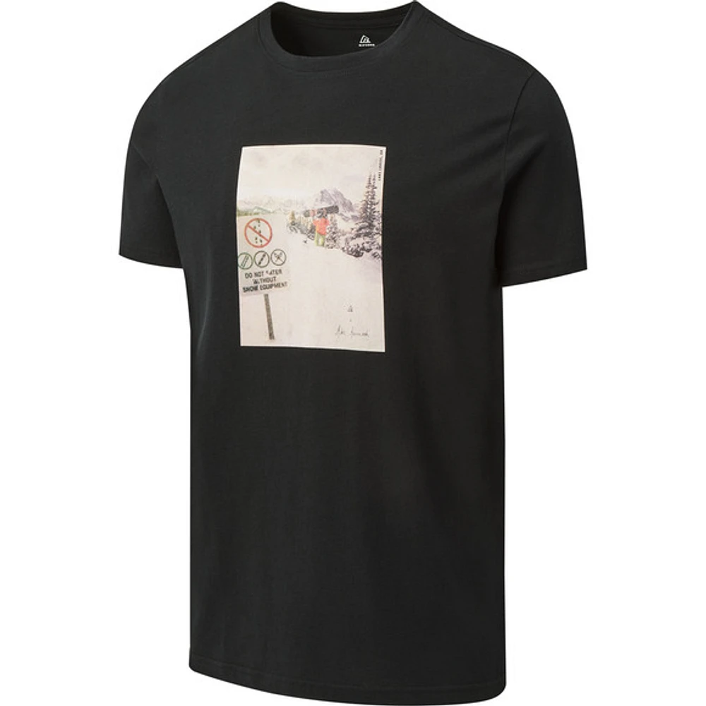 Giles Photo Graphic Snowboard - Men's T-Shirt