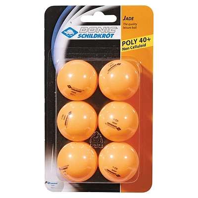 Jade (Pack of 6) - Table Tennis Balls