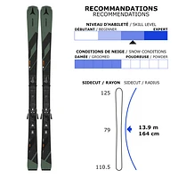 Redster Q6/MI 12 GW - Adult All Mountain Alpine Skis