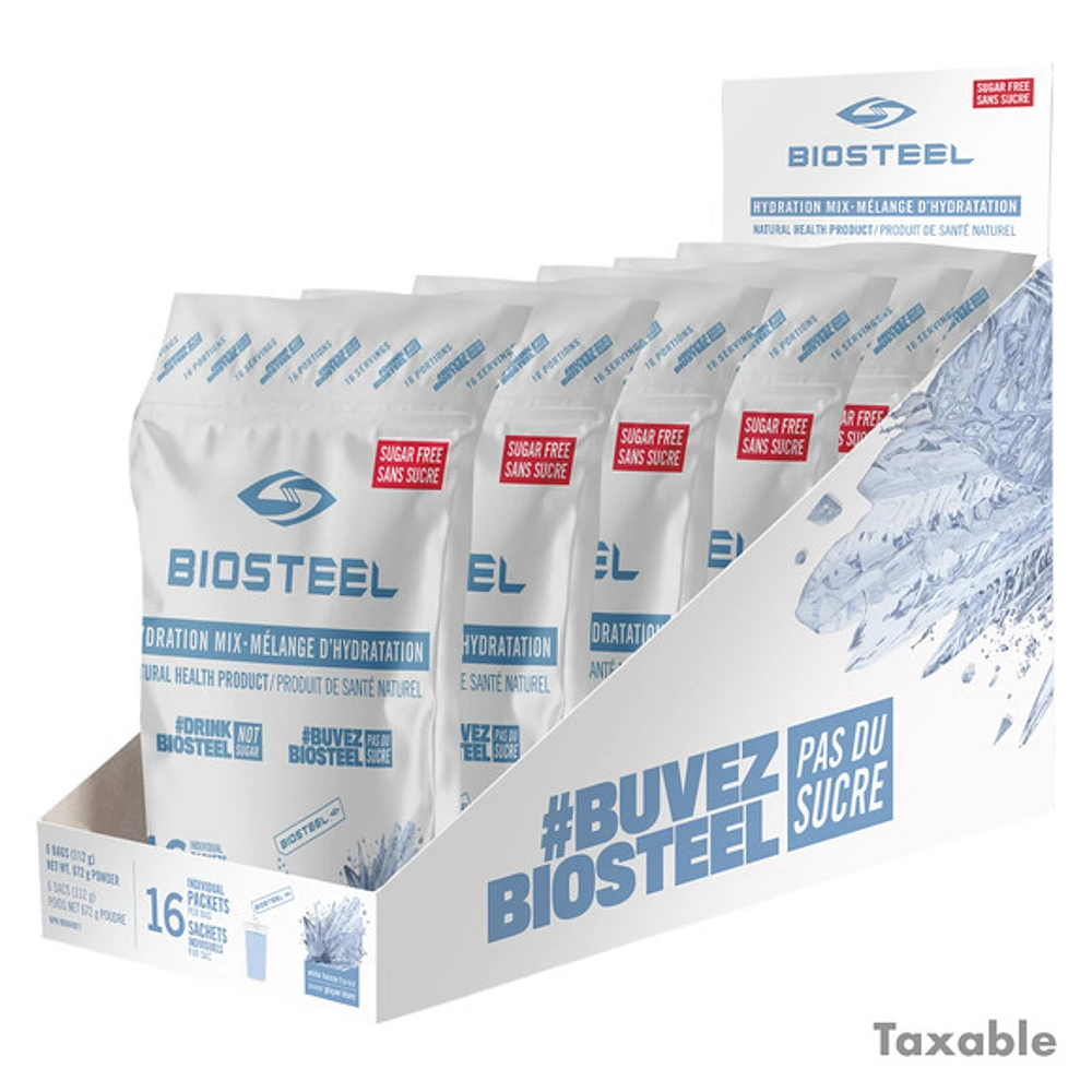 Glaçon blanc 16 sachets - Mélange pour sportif de haut niveau