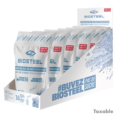 Glaçon blanc 16 sachets - Mélange pour sportif de haut niveau