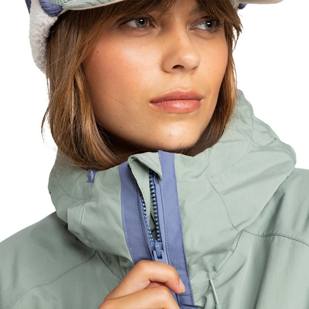 Chloe Kim - Manteau de sports d'hiver style anorak pour femme