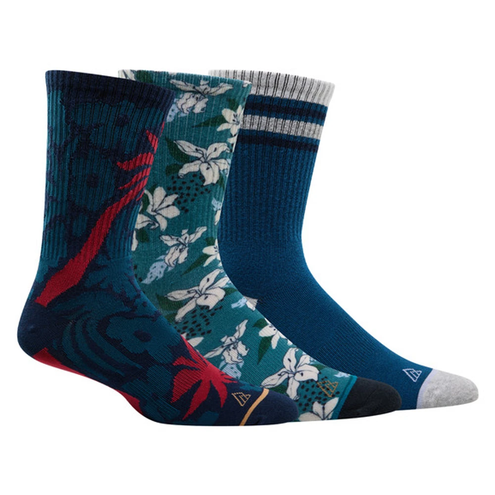 Tropical Vibes (Paquet de 3 paires) - Chaussettes pour homme