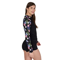 3U3040SC - Maillot dermoprotecteur (rashguard) pour femme