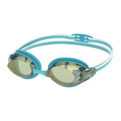 WOMENS VANQUISHER 3.0 MIRRORED LIGHT BLU - WOMEN'S SWIMMING GOGGLES