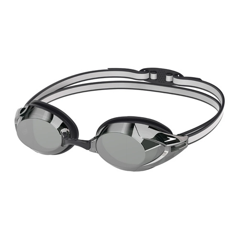 VANQUISHER 3.0 MIRRORED BLACK - MEN'S SWIMMING GOGGLES