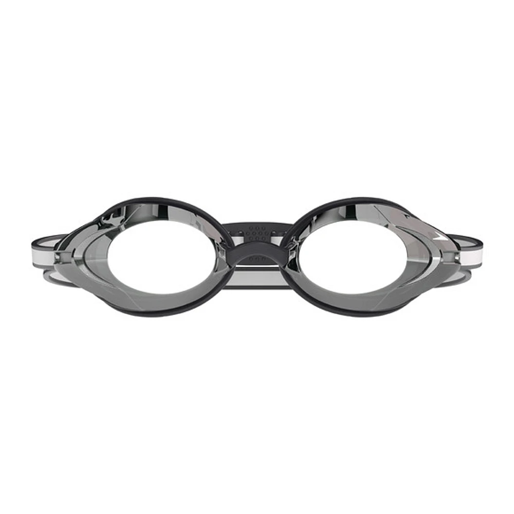 VANQUISHER 3.0 MIRRORED BLACK - MEN'S SWIMMING GOGGLES