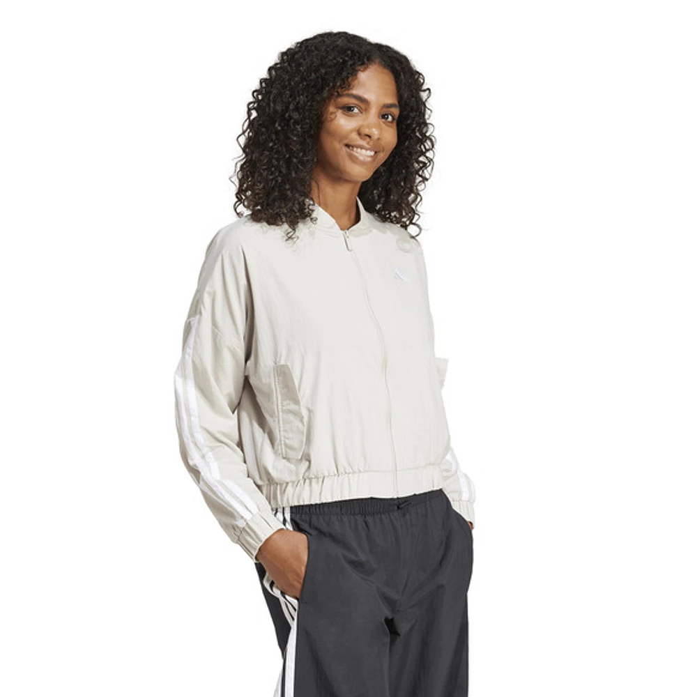 Essentials 3-Stripes Bomber - Blouson pour femme