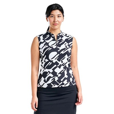 LINNEA - WOMEN'S SLEEVELESS POLO