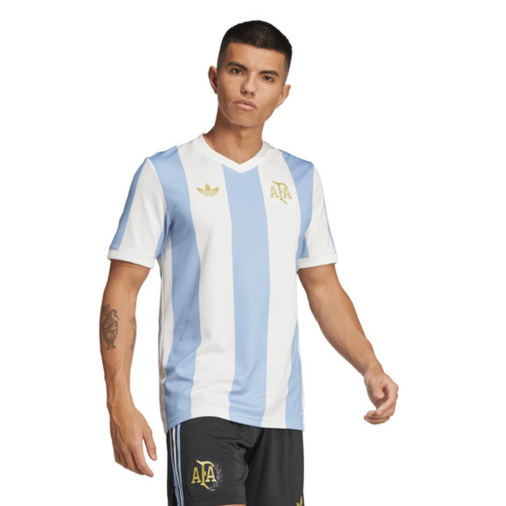 Argentine AFA 50th Anniversary (à domicile) - Maillot de soccer réplique pour adulte