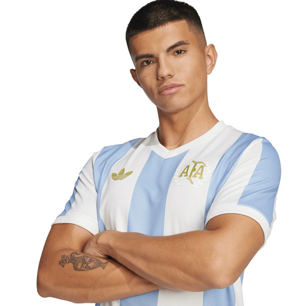 Argentine AFA 50th Anniversary (à domicile) - Maillot de soccer réplique pour adulte