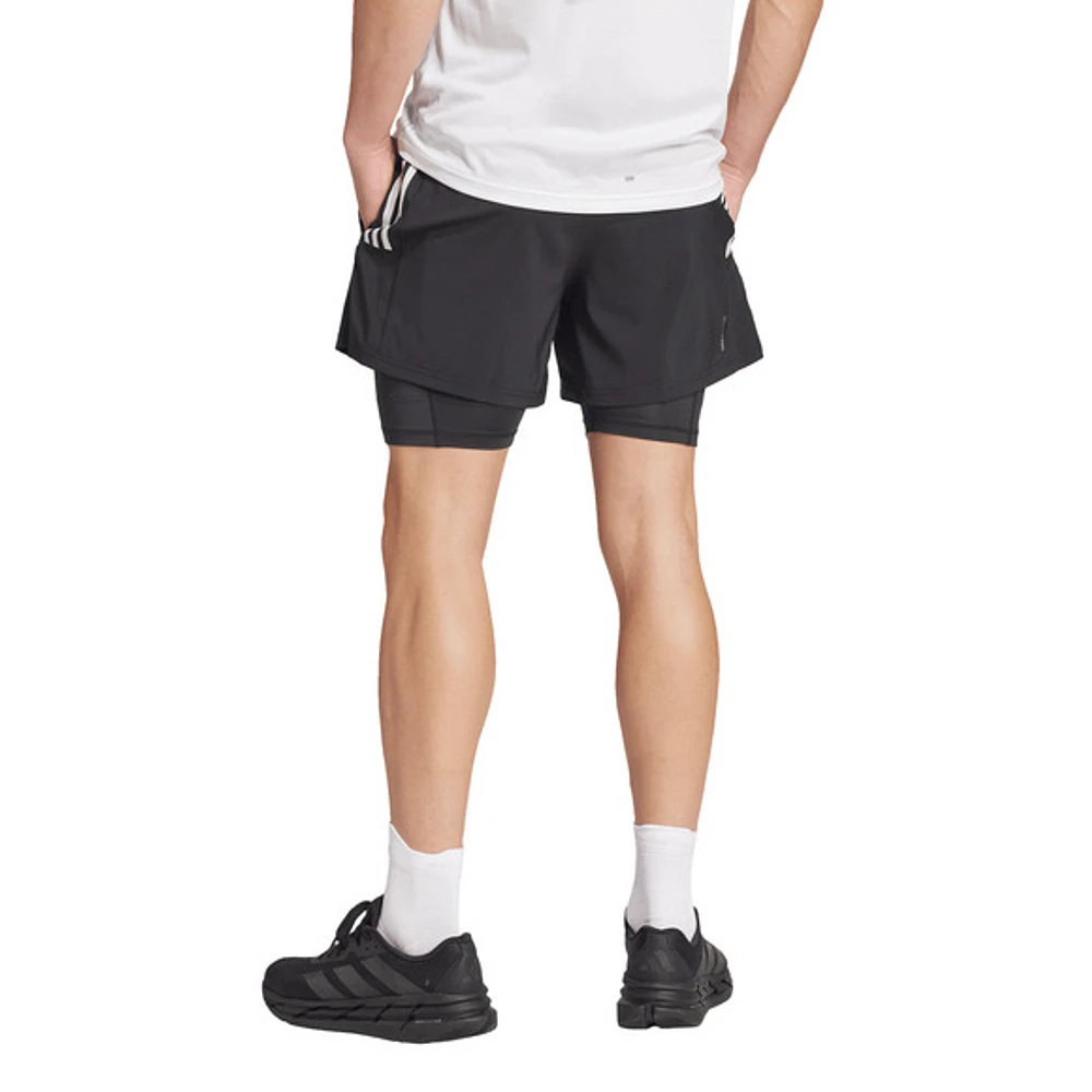 Own The Run (2 en 1) - Short de course pour homme