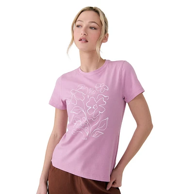 LAURIER T-SHIRT - M/C FEMME