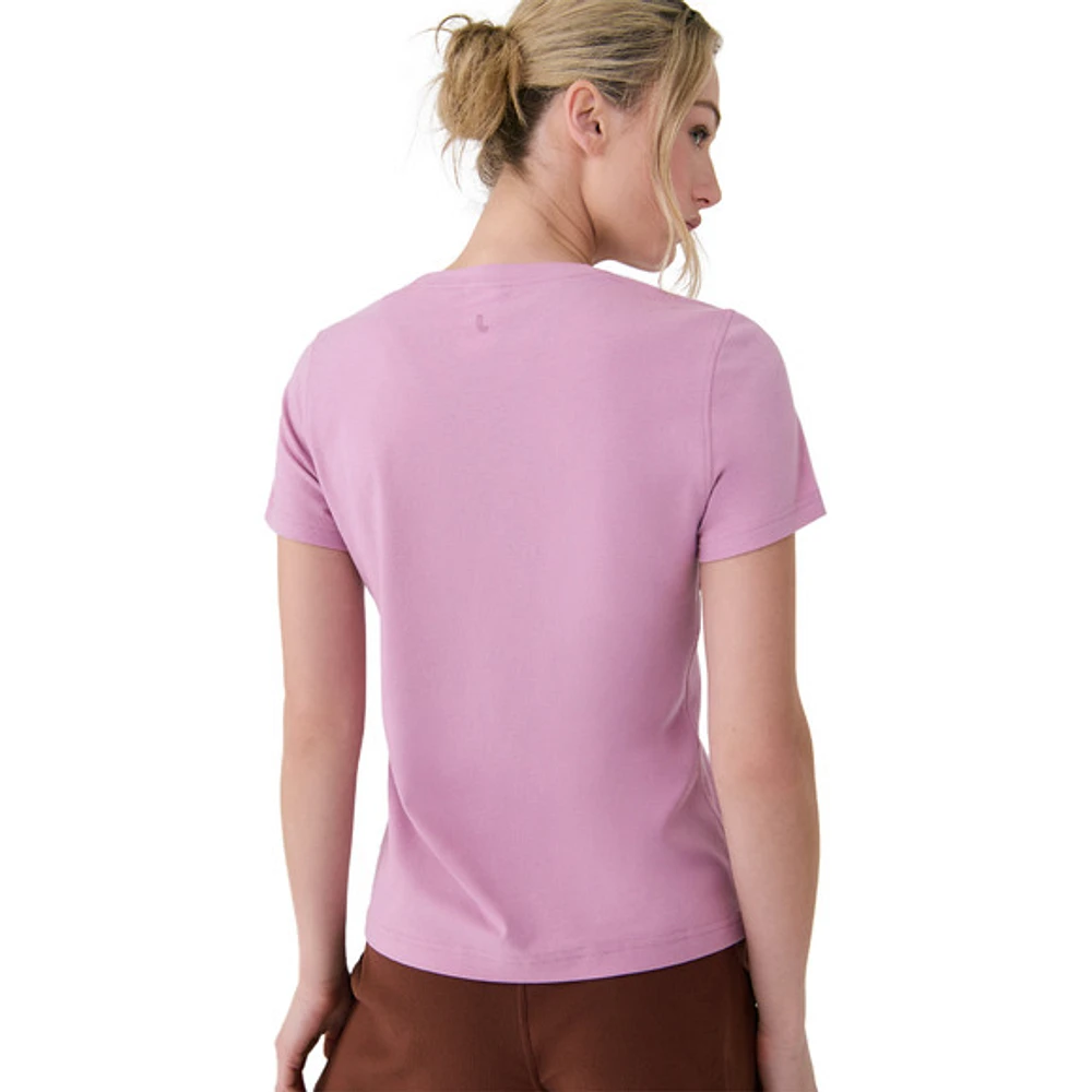 LAURIER T-SHIRT - M/C FEMME