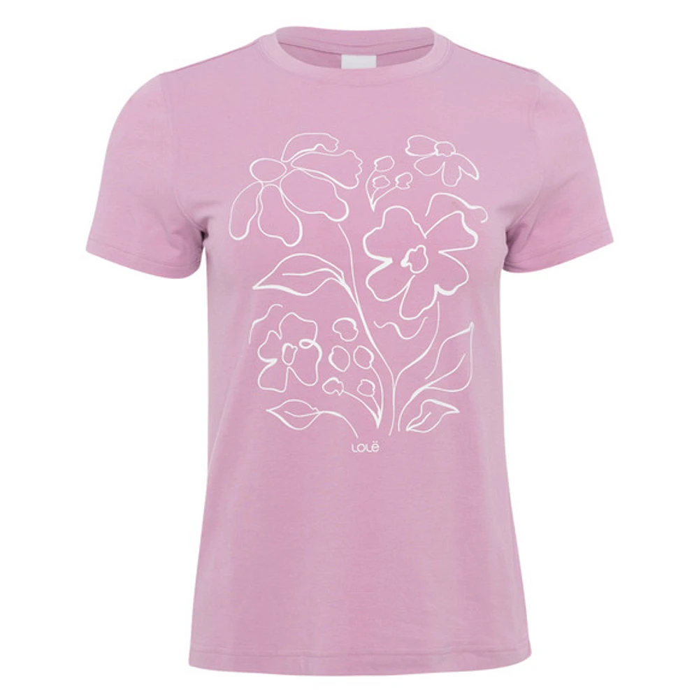 LAURIER T-SHIRT - M/C FEMME