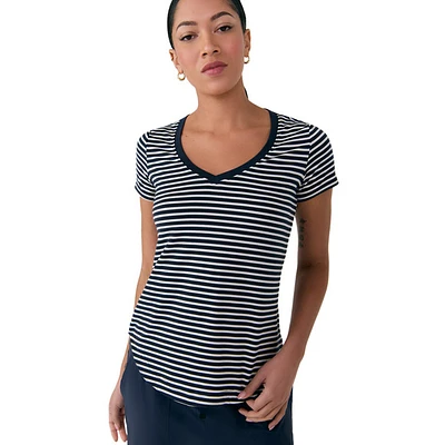 DYNAMIC V-NECK - T-SHIRT M/C FEMME