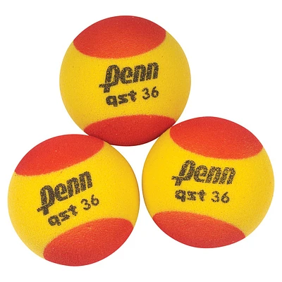 QST 36 Foam (Pack of 3) - Reduced Speed Tennis Balls