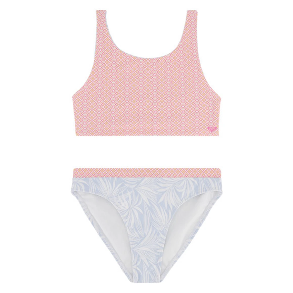 GIRLS' BALI BREAKS REV BIKINI SET - DEUX-PIECES  FILLE