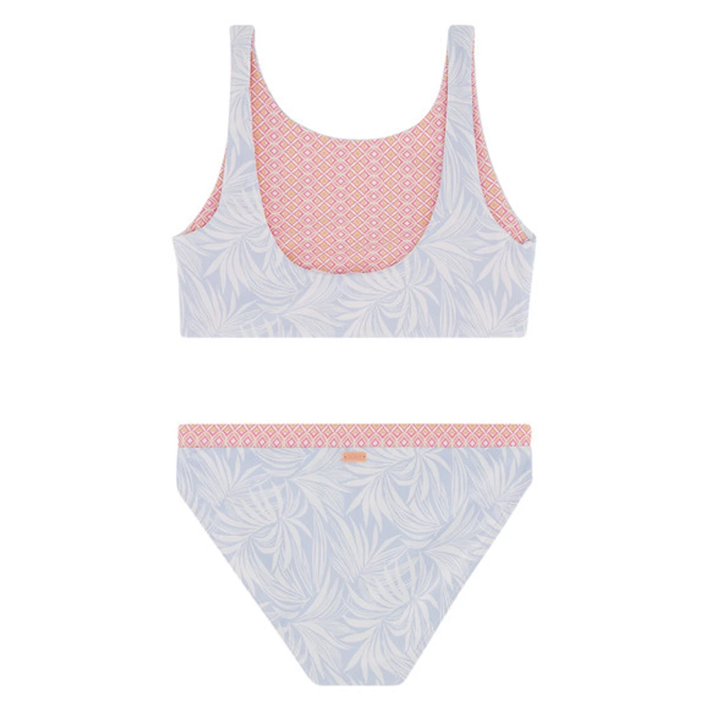 GIRLS' BALI BREAKS REV BIKINI SET - DEUX-PIECES  FILLE