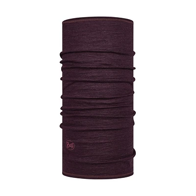 Solid Deep Purple - Adult Merino Wool Tube