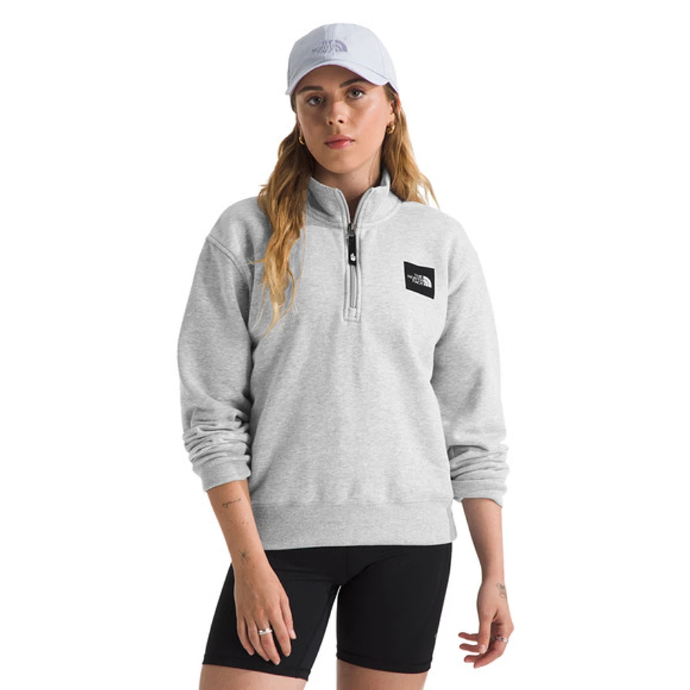 Box Half Dome - Women's Half-Zip Sweater