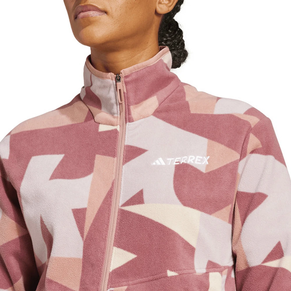 Terrex Multi Printed - Women's Fleece Jacket