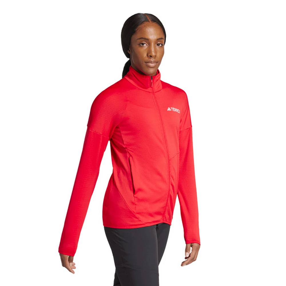 Terrex Xperior ClimaWarm - Women's Full-Zip Fleece Jacket