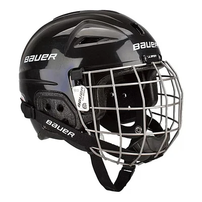 Lil' Sport Combo - Casque et grille de hockey pour junior